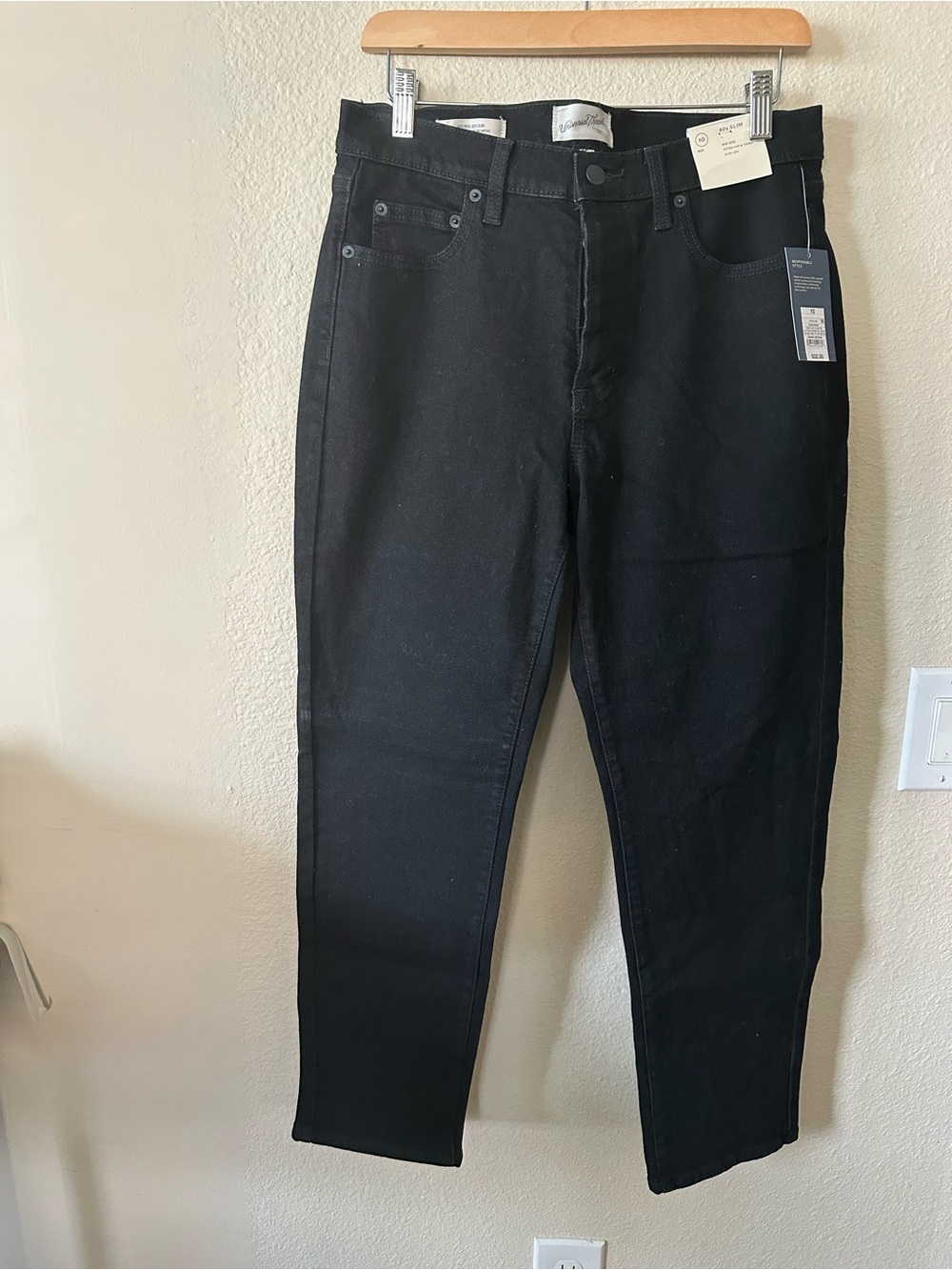 Universal Thread Women's Black Skinny Jeans size 10/ NWT 1479